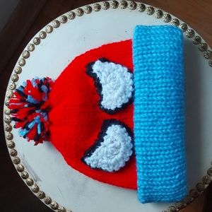 knitted Boys Spider-Man Beanie